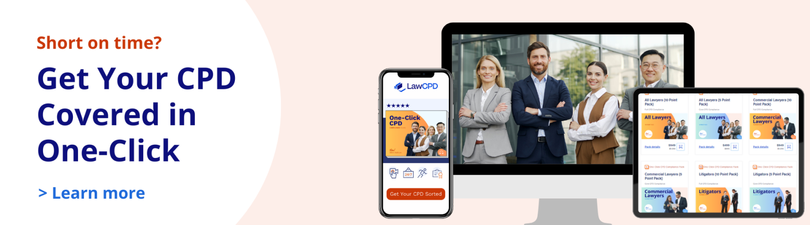 Banner LawCPD One-Click Pack CPD Compliance